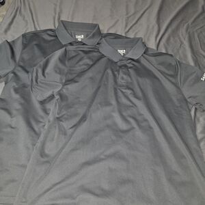 Safeway Employee shirt 2 count unisex XL gray collar short sleeve tshirt Uniform